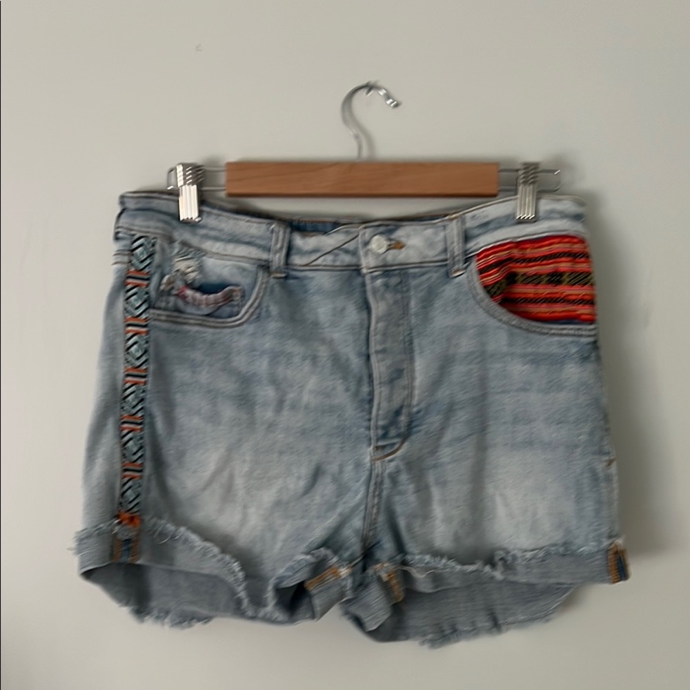 Anthropologie Mid-Rise Jean Shorts
